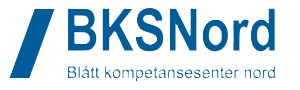 Logo Blått Kompetansesenter Nord